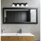 Westinghouse Fixture Wall 60W 4-Light Harwell, Matte Black White Opal Glass 6117100 - alternate 6